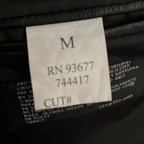 J. Ferrar leather jacket - Picture 5 of 5